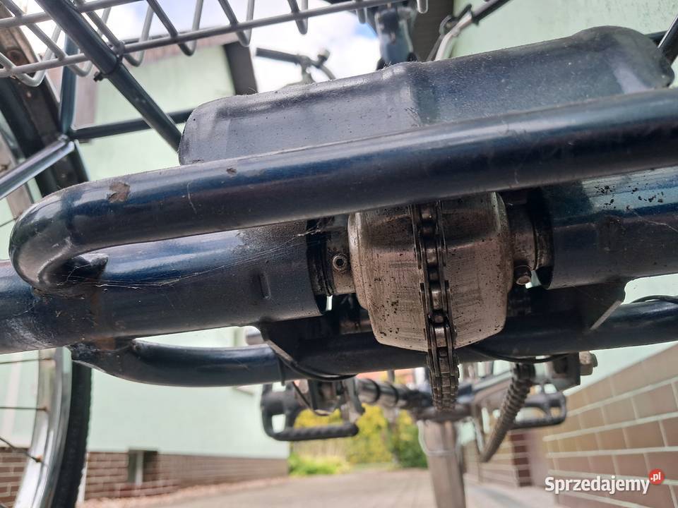 Rowerowy trójkołowy z mechanizmem różnicowym Milicz