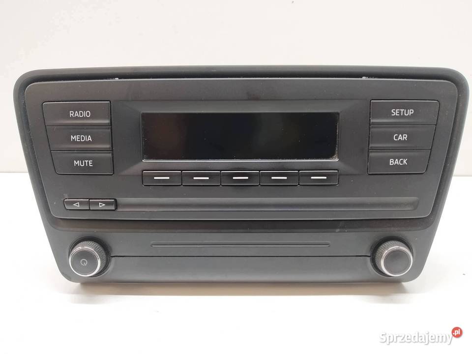 RADIO 5E0035872 Skoda Octavia III 20122020 osobowe Sprzęt audio fabryczny