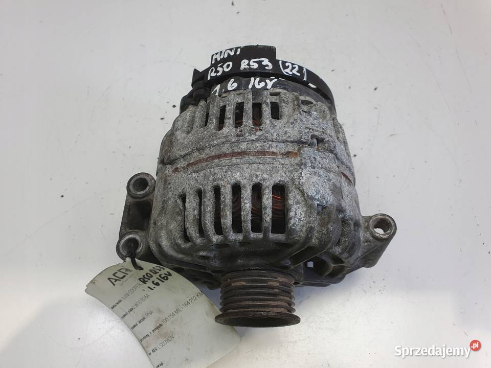 ALTERNATOR Mini One R50 R53 16 16V 0124325108 Układ elektryczny silnika lubelskie Rudka