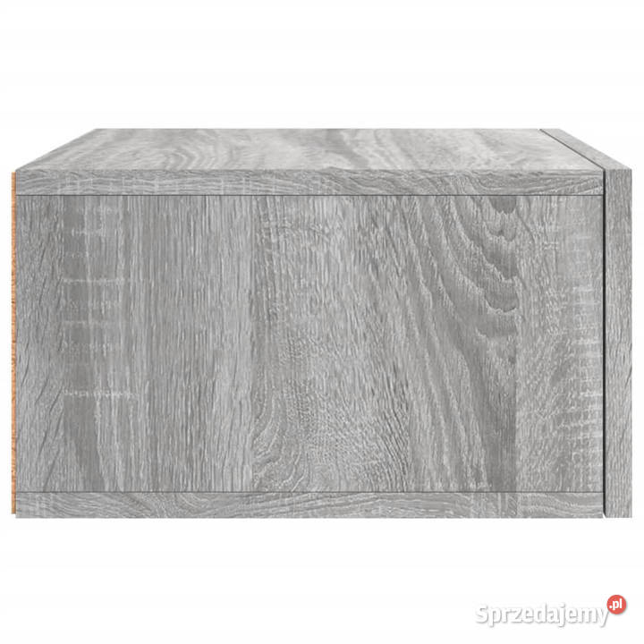 Wisząca szafka nocna szary dąb sonoma 35x35x20 Pozostałe mazowieckie Warszawa