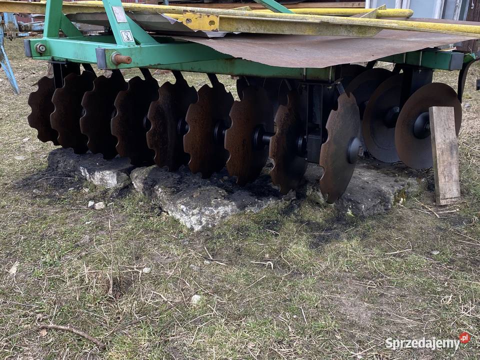 Sprzedam bronę talerzową nieuszkodzony łódzkie Strzelce Wielkie sprzedam