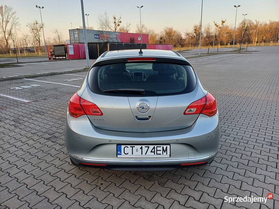 Opel Astra J LIFT 14 T Navigacja Klimatronik Zarejestrowany w Polsce Astra kujawsko-pomorskie Toruń