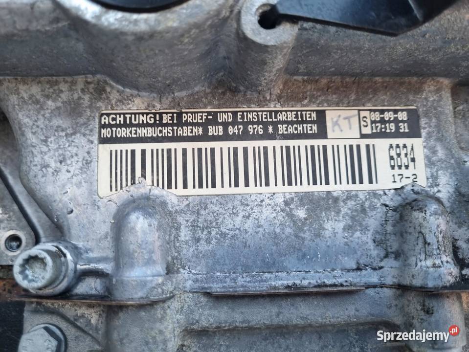 SILNIK KOMPLET VW Golf V R32 32 V6 250 ładna Rudka