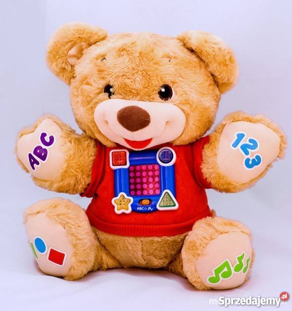 Fisher Misiaczek przytulaczek zabawka Edukacyjne Wrocław