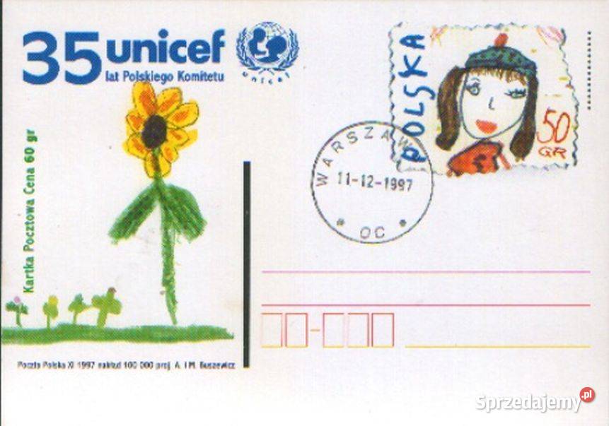 Kart Cp 1165 kas 1997 Filatelistyka Gliwice