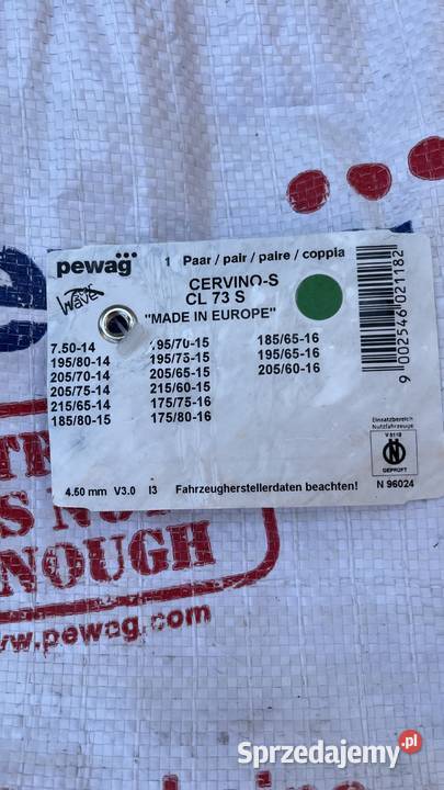Łańcuchy samochodowe Pewag nowe Jasło sprzedam