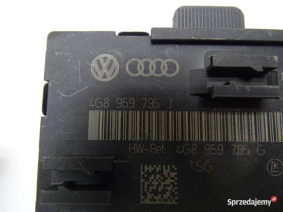 MODUŁ STEROWNIK DRZWI TYŁ TYLNY 4G8959795J AUDI osobowe sprzedam