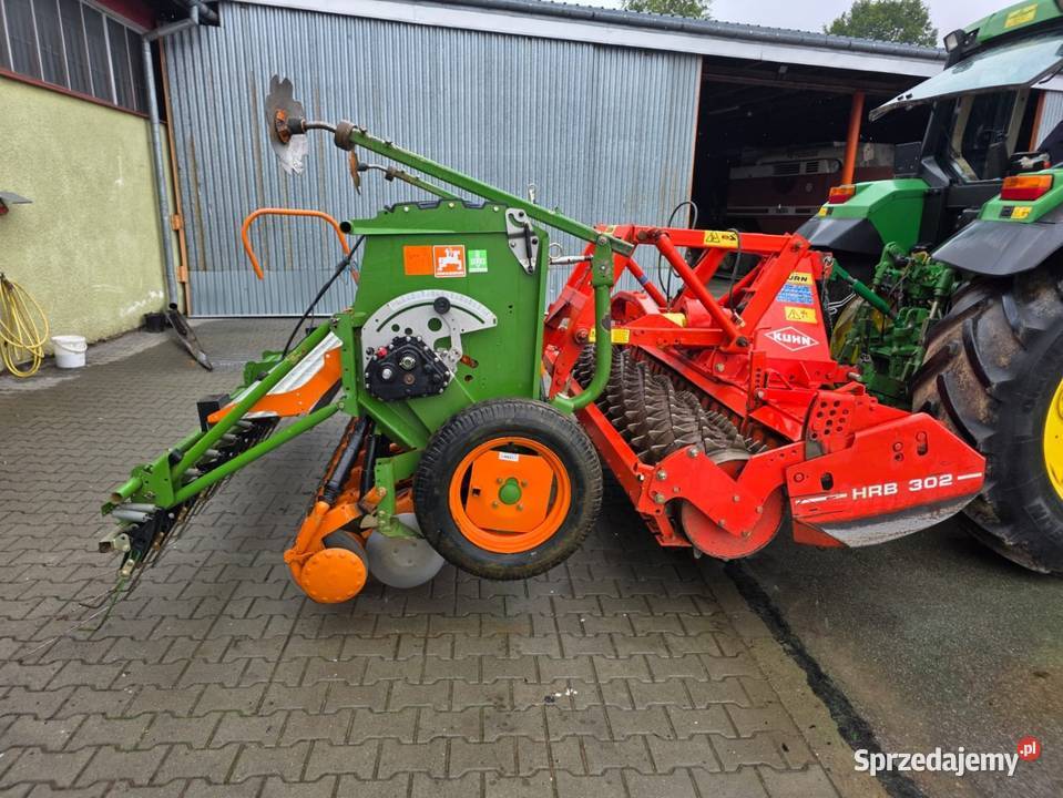 Zestaw siewnik Amazone D9 30 agregat Kuhn HRB Józefów