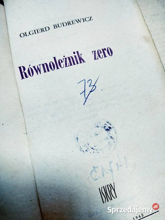 Równoleżnik zero Budrewicz książki podróżnicze Warszawa