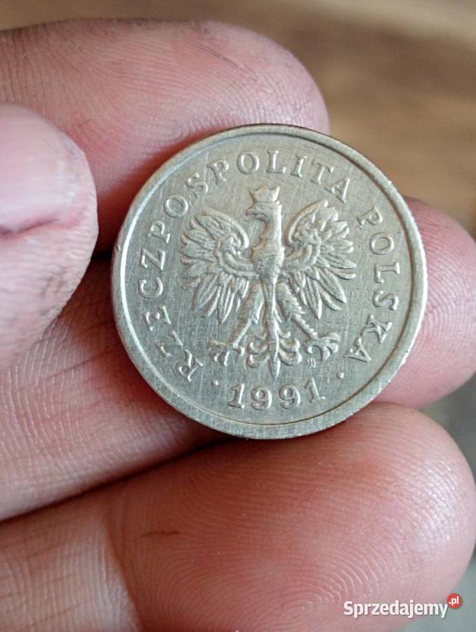 Ssprzedam monete 1 zl 1991r Chełm