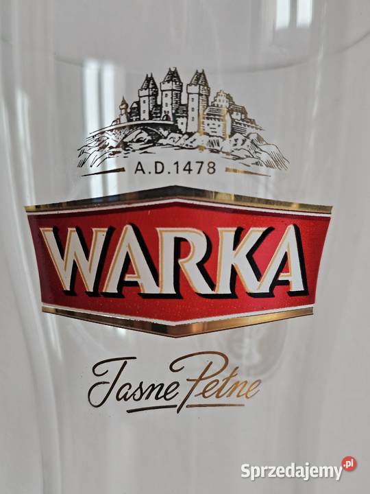 Warka fahrenheit szklanka pokal kufel Krosno