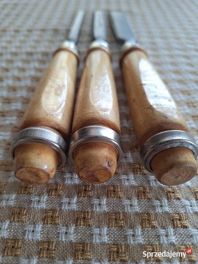 Dłuto stolarskie płaskie zestaw 3 8 12 20 mm pomorskie Gdańsk