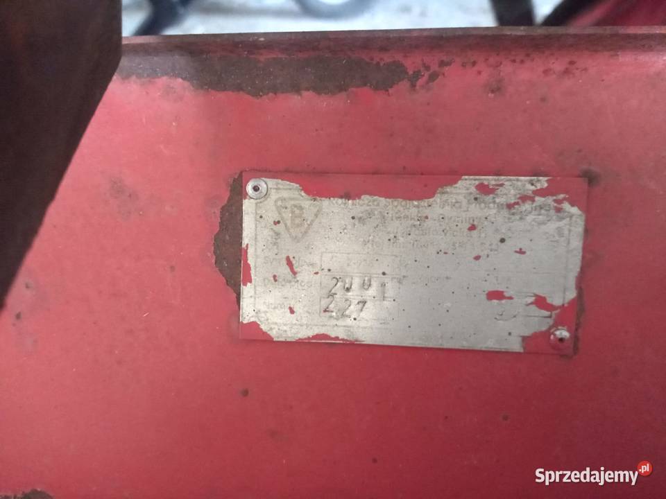 Sieczkarnia do bizona nieuszkodzony Bodzanowice