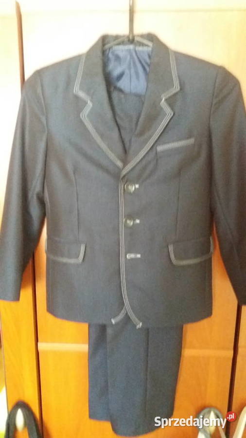 Garnitur chłopięcy rozmiar 128 Ubrania wizytowe i koszule Ubrania wizytowe i koszule lubelskie Lublin