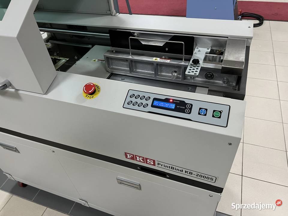 Oklejarka do książek FKS PrintBind KB 2000S Radom sprzedam