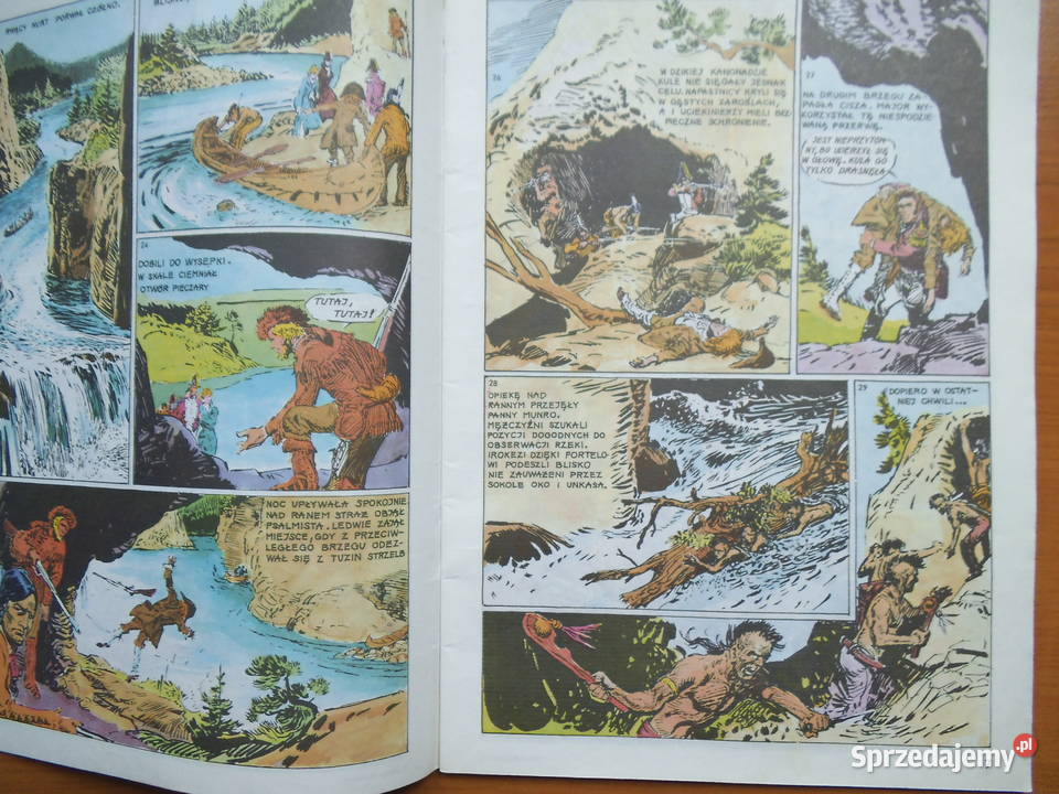 Ostatni Mohikanin komiks miękka Kraków sprzedam