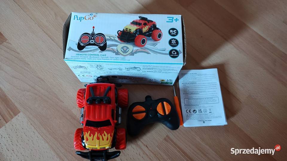 auto zdalnie sterowane mini monster truck Pup Go Zdalnie sterowane Książ Wielkopolski