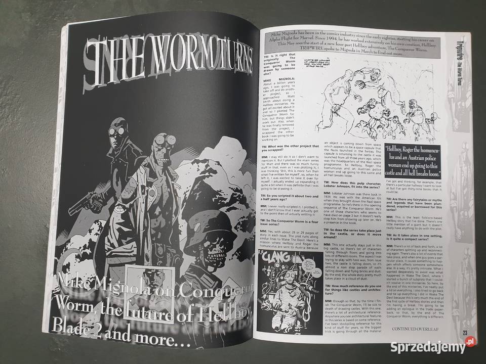 Trip Wire 5 Magazyn Komiksowy Mike Mignola Gdynia sprzedam