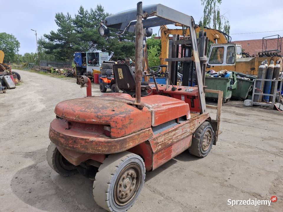 Wózek widłowy Linde H40D silnik 4 deutz diesel Targoszyn