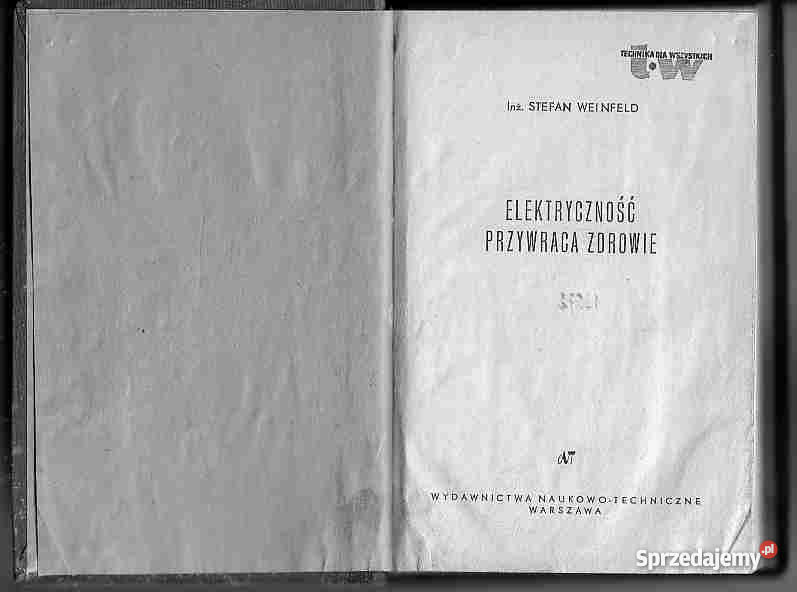 2184 ELEKTRYCZNOŚĆ PRZYWRACA ZDROWIE STEFAN WEIN Czyrna