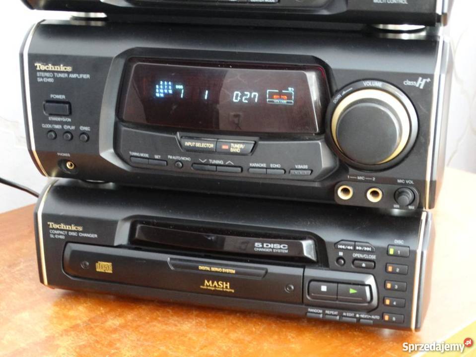 Wieża Technics SAEH60 pilot Mocna WYSYŁKA Jasło