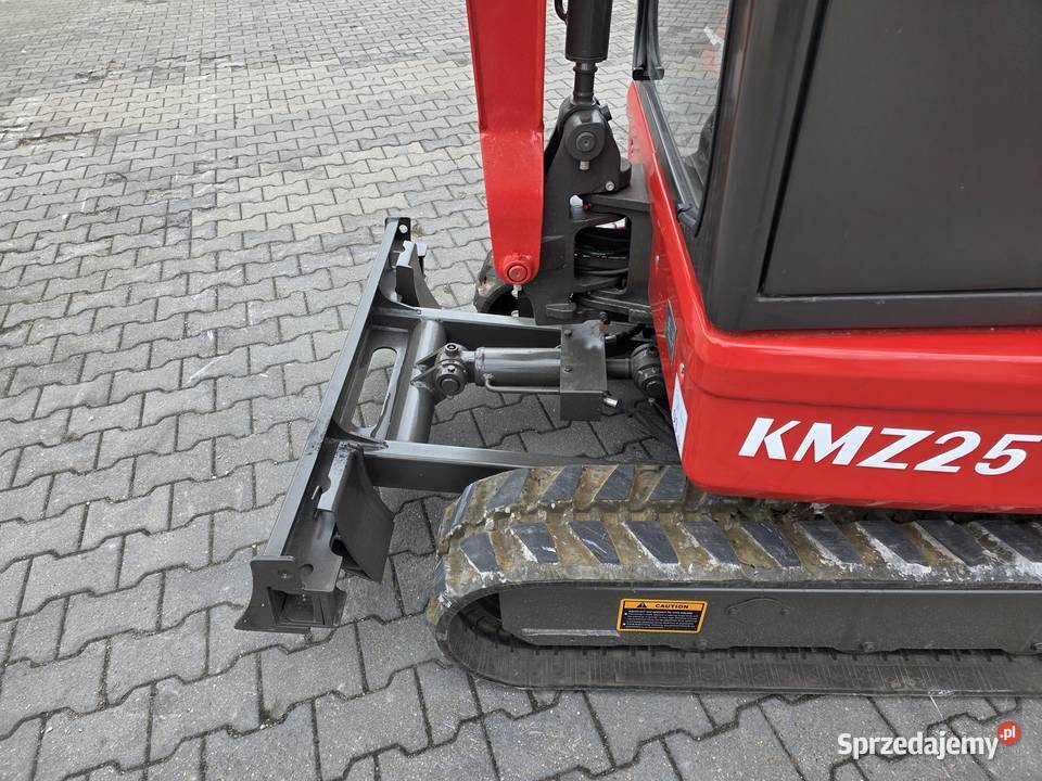 NOWA minikoparka z klimatyzacją silnik KUBOTA łódzkie