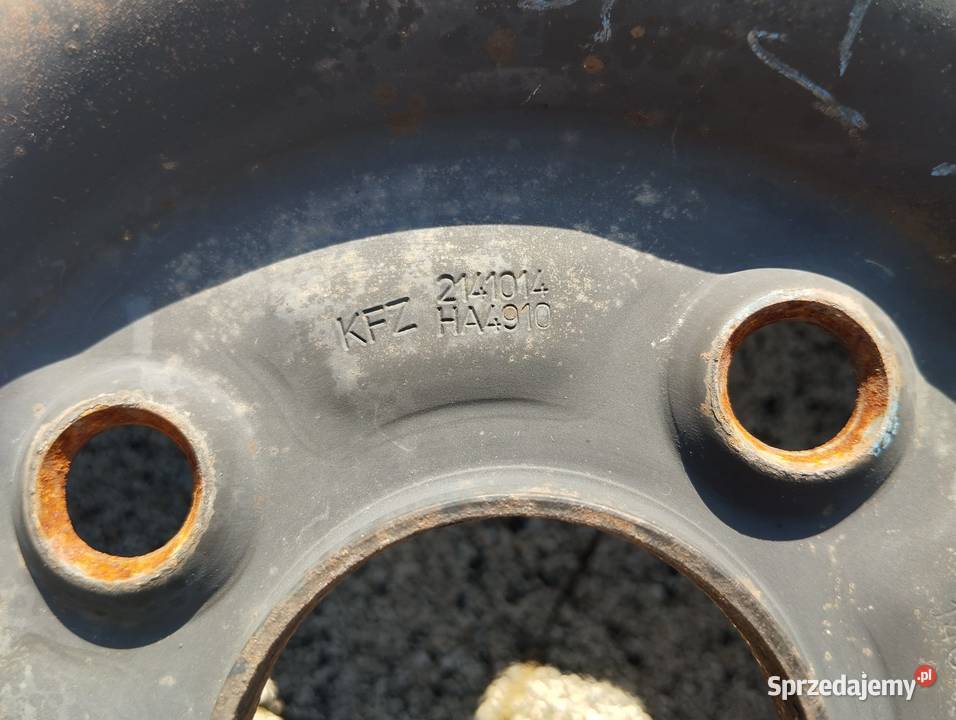 Felga Opel 14 4x100 45J ET45 54mm Agila Ignis Kamieniec