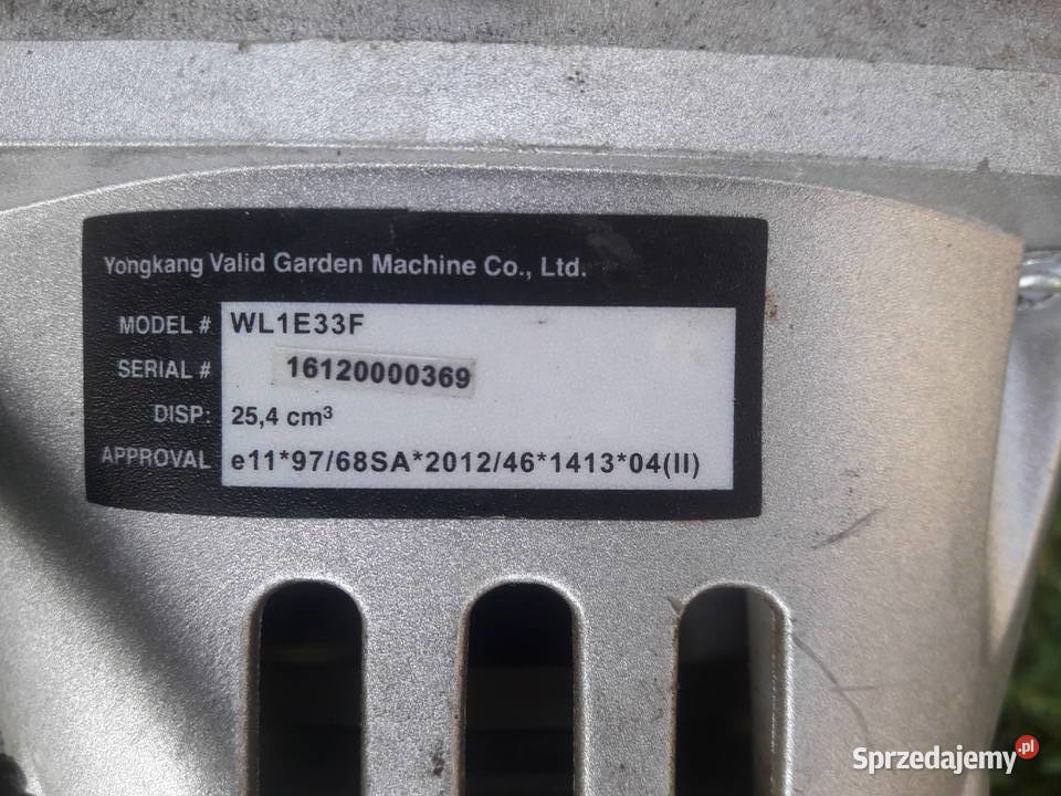 Kosa spalinowa podkaszarka MrGarden BMS 43263 l wielkopolskie Miłosław sprzedam