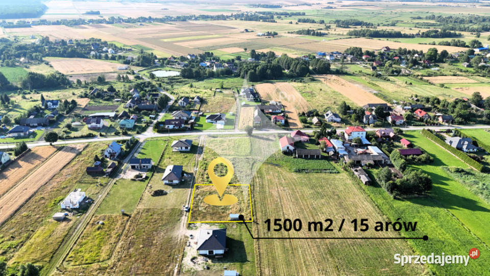 działka w Zarzeczu koło Zamościa Zarzecze sprzedam