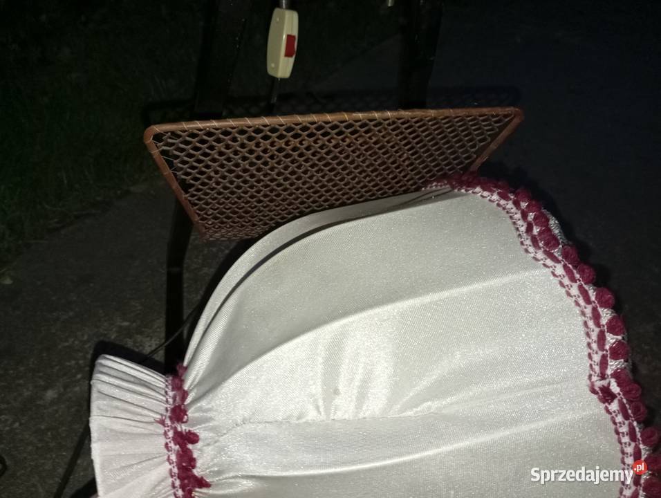 Lampa stojąca 148 PRL Vintage Stolik Gazetnik Poznań