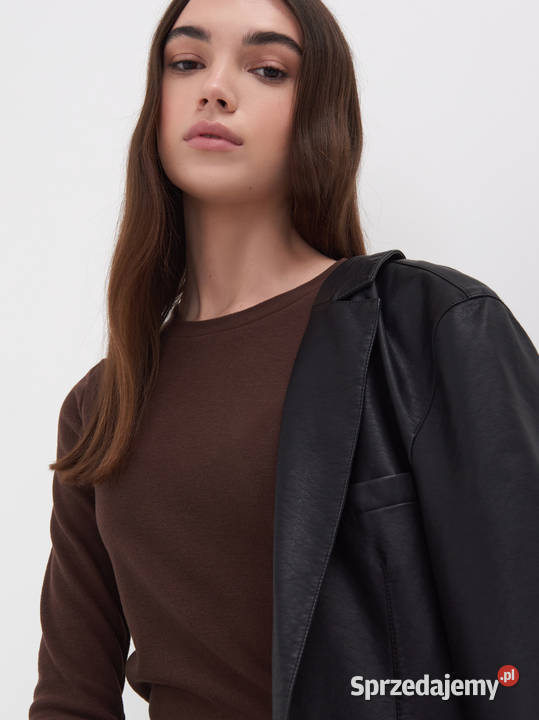 brązowa bluzka Sinsay S Olkusz
