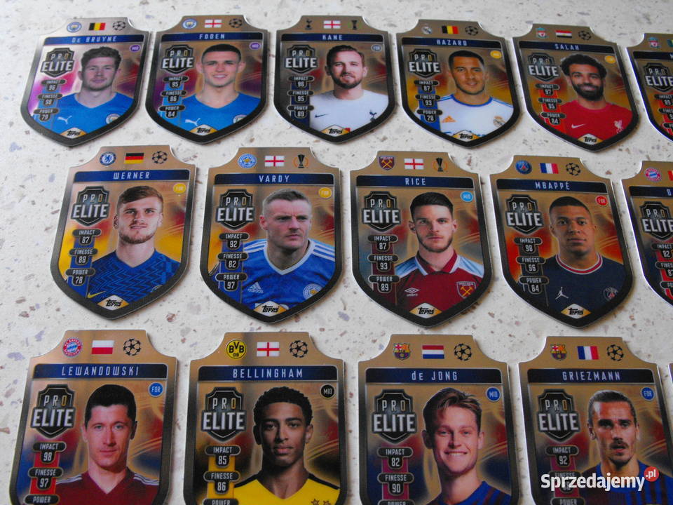 MATCH ATTAX topps komplet PRO ELITE Champions śląskie Mykanów