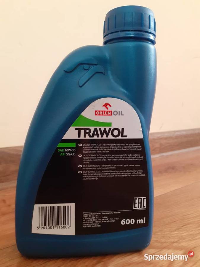 Olej silnikowy mineralny Orlen Oil Trawol 06 l Somonino sprzedam