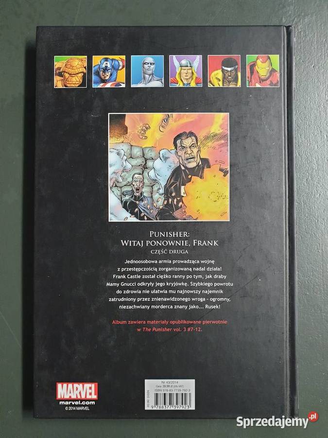 Punisher Witaj Ponownie Frank WKKM tom 43