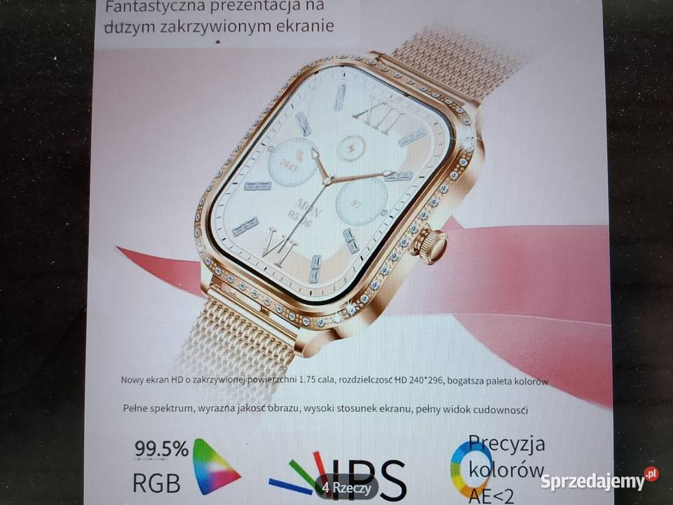Nowy piękny unikalny jubilerski smartwatch Zgierz