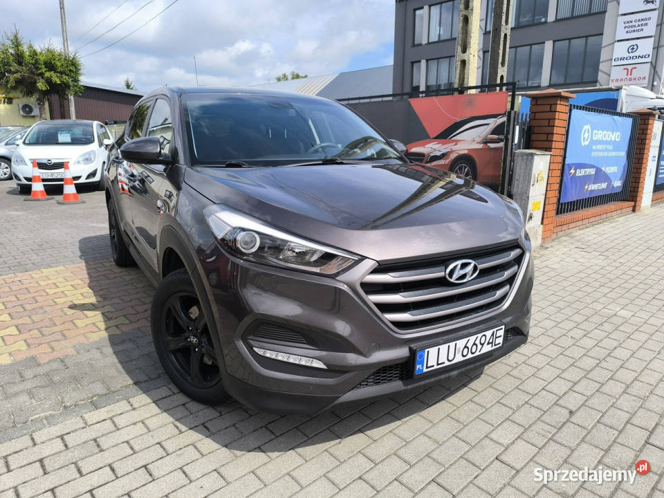 Hyundai Tucson 17 CRDi 116 Klimatyzacja Navi III brązowy lubelskie Łuków