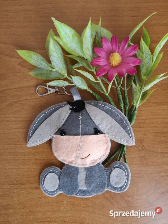Breloczekzawieszka Kłapouchy Handmade Rękodzieło Otrębusy