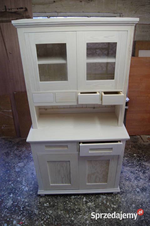 Kredens tradycyjny z drewna olchowego 100cm Opole