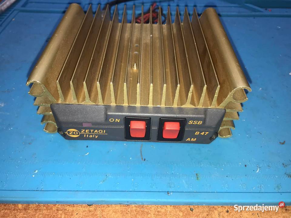 Wzmacniacz CB Zetagi B47 50W AMFM 100W SSB Gliwice sprzedam