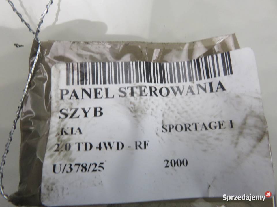PANEL SZYB KIA SPORTAGE I 085423S osobowe małopolskie