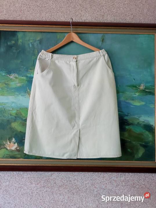 bawełniana spódnica na lato safari z kieszeniami Kielce