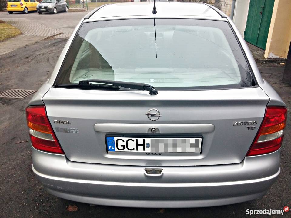 Opel Astra G 2 Turbo Diesel Ładna Rok produkcji 1998 Chojnice sprzedam