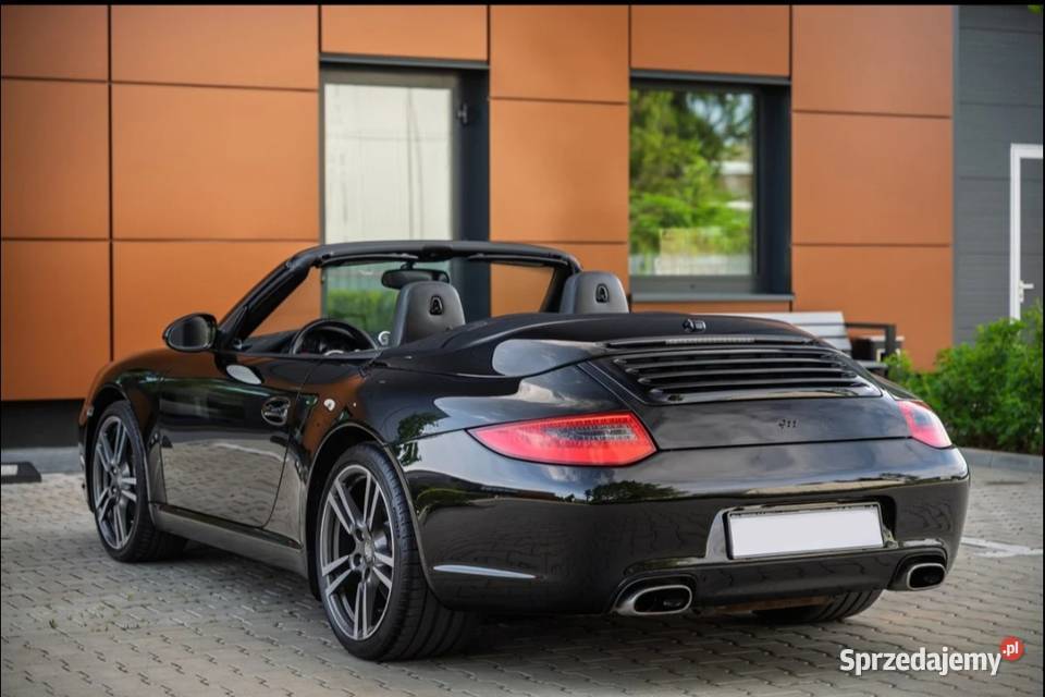 Porsche 911 997 Carrera Cabrio Black Edition PDK automatyczna Warszawa