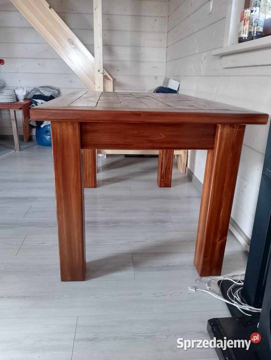 Stół prostokątny w pięknym kolorze podlaskie Suwałki sprzedam