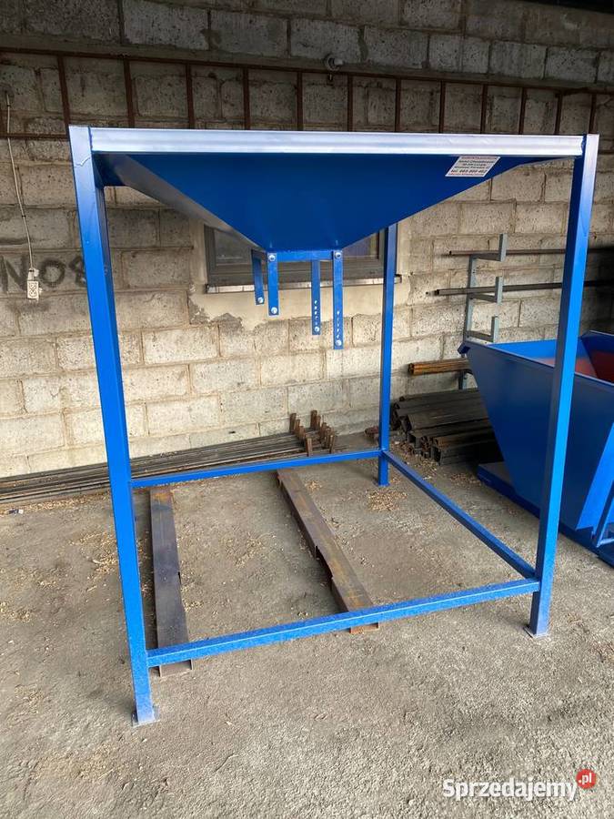 Kosz zasypowy paczkarka Bufor przyjęciowy do big Niedrzew Pierwszy sprzedam