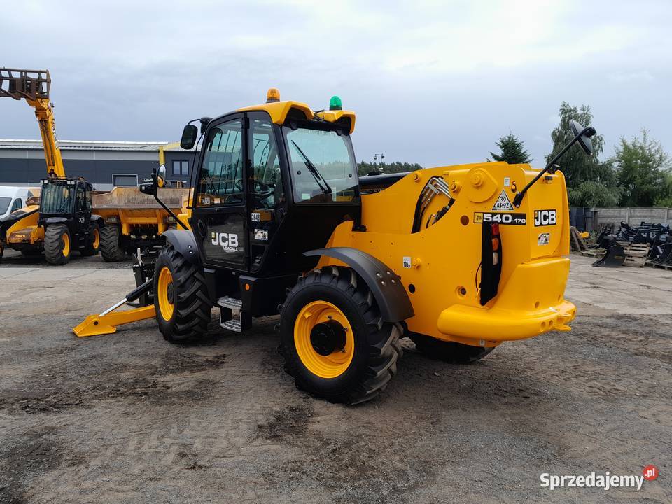 JCB 540170 2017R ŁADOWARKA TELESKOPOWA 540180 Dźwigi, podnośniki Krotoszyn sprzedam