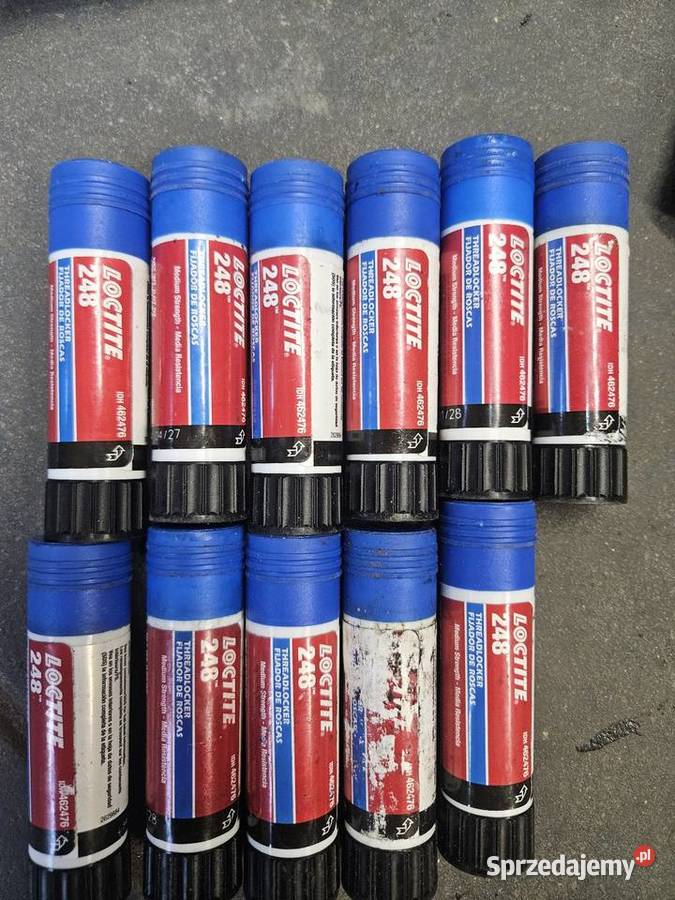 Klej do gwintów loctite 242 248 niebieski sztyft Bielsko-Biała