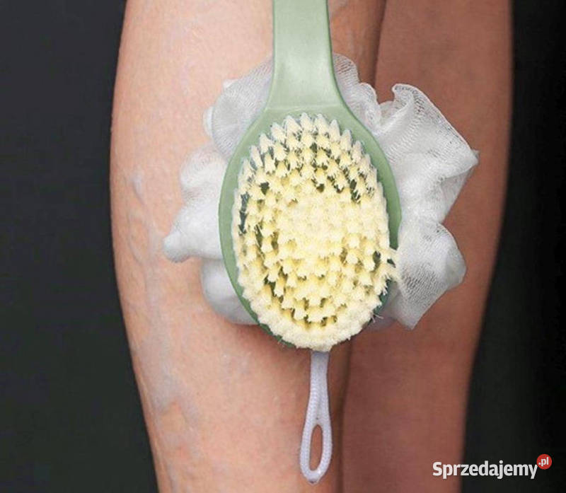 szczotka do ciała i mycia pleców z włosiem i