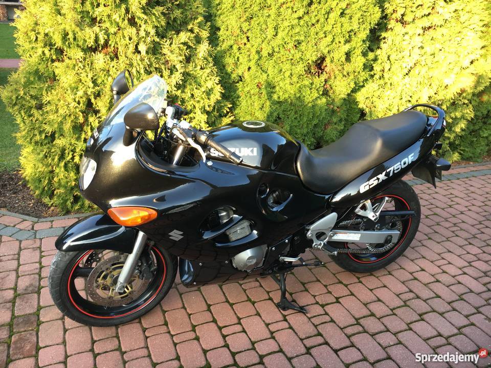 SUZUKI GSX 750F 2001 Jajko czarny mazowieckie Ostrołęka sprzedam