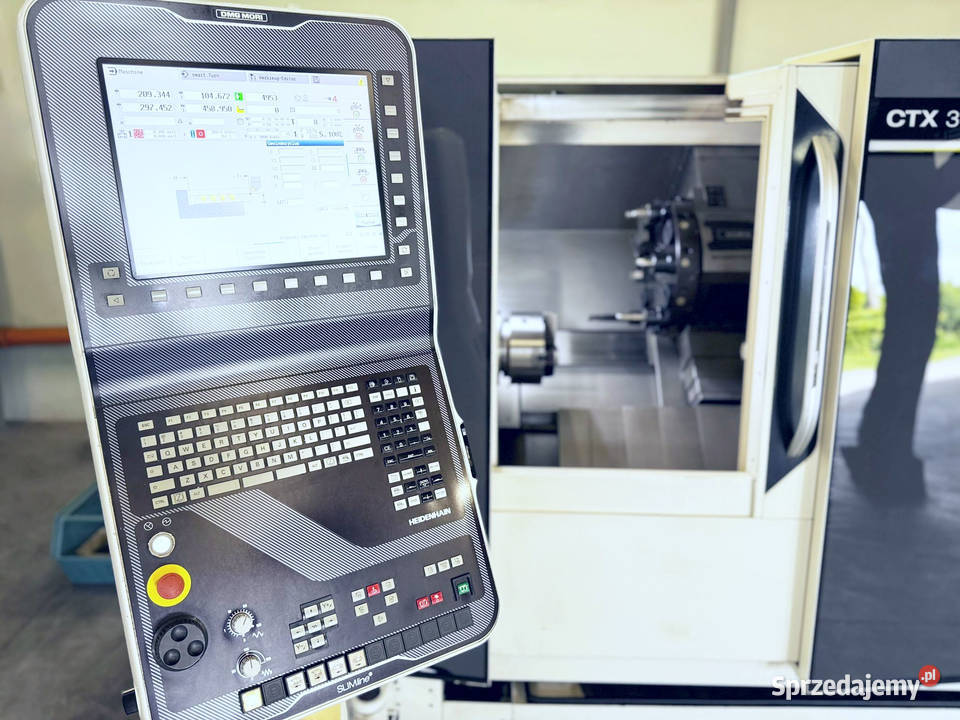Tokarka CNC DMG MORI CTX 310 Ecoline z Niemiec Produkcja Zabór